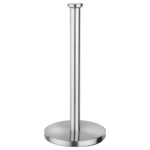 Porte Essuie Tout Inox "rond" 33cm Argent