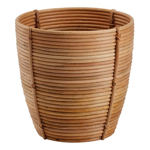 Cache pot MM H.31 cm ROTIN Naturel