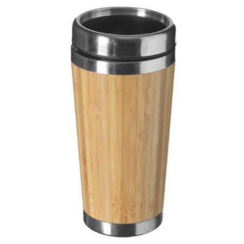 Mug Isotherme En Bambou Et Inox 38 Cl