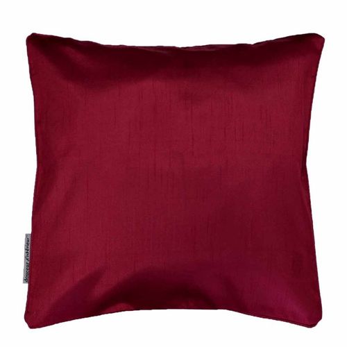 Housse De Coussin "shana" 40x40cm Bordeaux