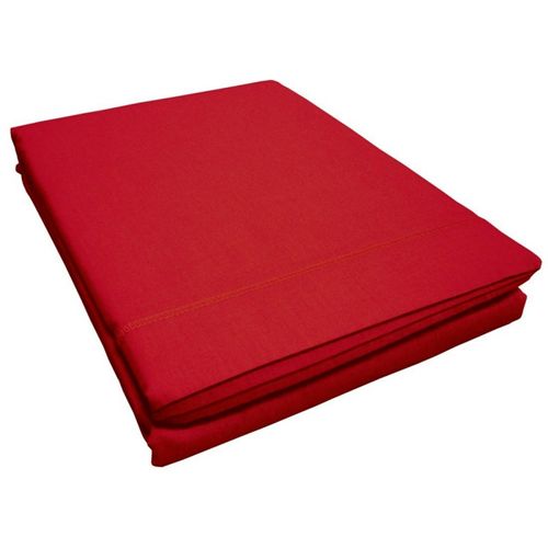 Drap Plat "lina" 180x290cm Coquelicot