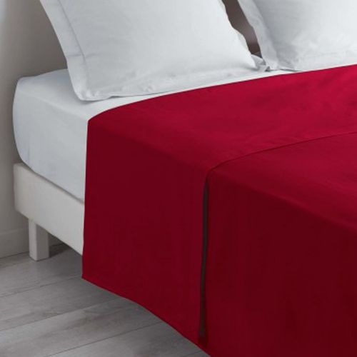 Drap Plat "lina" 180x290cm Coquelicot