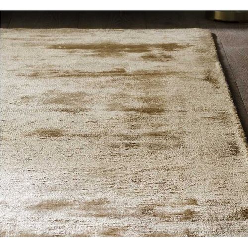 Tapis Tufté Main Moly En Viscose - Or - 200x300 Cm