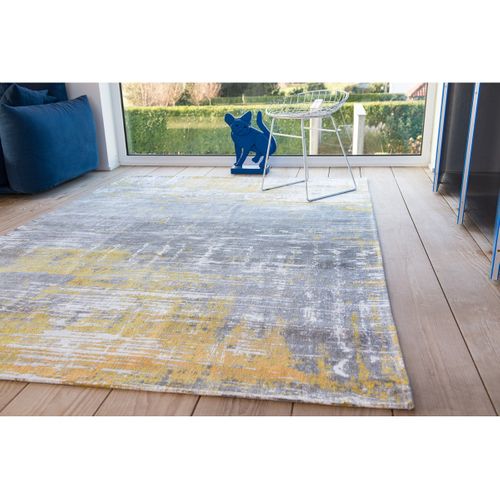 Tapis De Salon Sea Bright Sunn En Coton - Jaune - 170x240 Cm