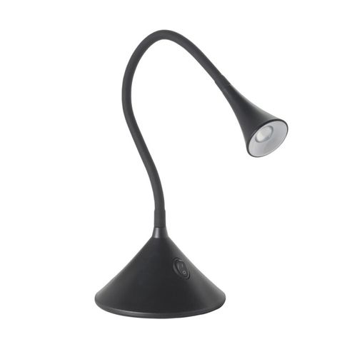 Lampe De Bureau LED Noire Inspire Ou Spot Mural