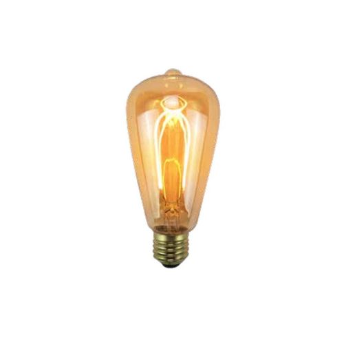 Ampoule Edison Ambrée E27 Blanc Chaud