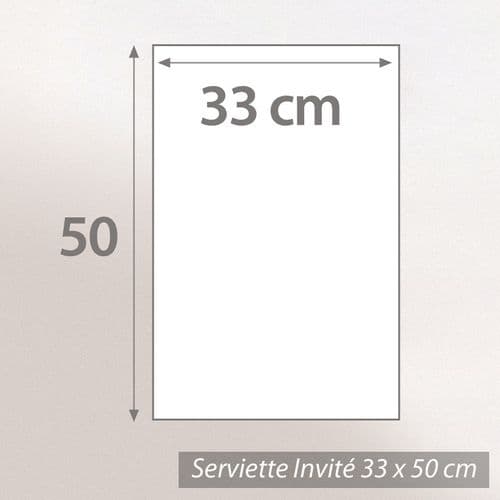 Serviette Invité 33x50 Cm Pure Kaki 550g/m2