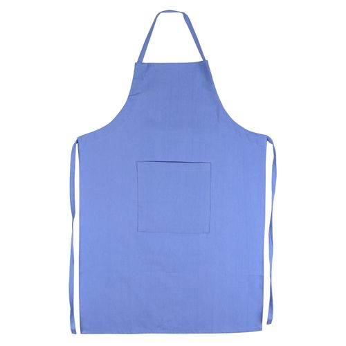 Tablier De Cuisine 60x90 Cm Toile Coton Pure Kitchen Apron Bleu