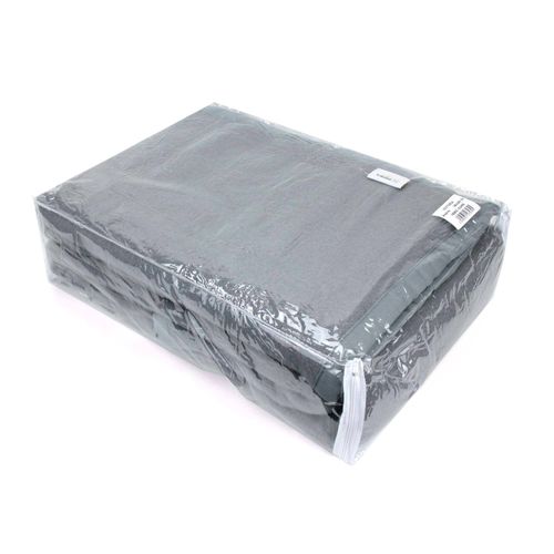 Couverture 180x240 Cm Pure Laine Vierge Lambswool 360 G/m² Victoria Gris Graphite