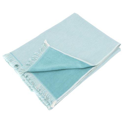 Drap De Plage Fouta En Coton 100x180 Cm Sofia Vert Pastel