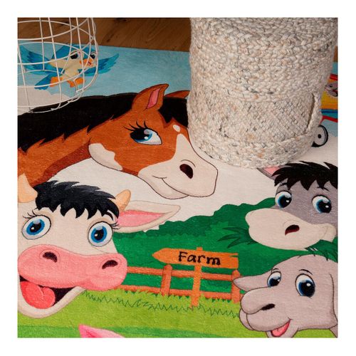 Tapis Multicolore Pour Enfant Rectangle Elliot Multicolore 160x230