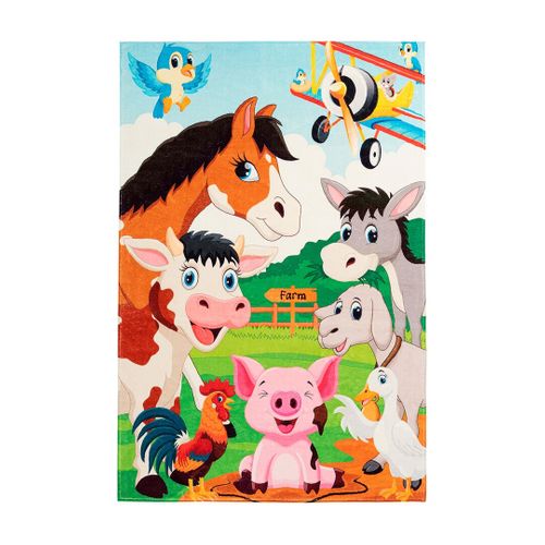 Tapis Multicolore Pour Enfant Rectangle Elliot Multicolore 160x230