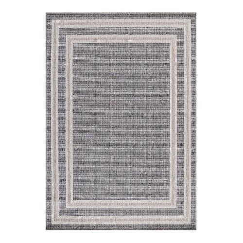 Tapis Extérieur Et Intérieur Plat Ruba Gris 80x150