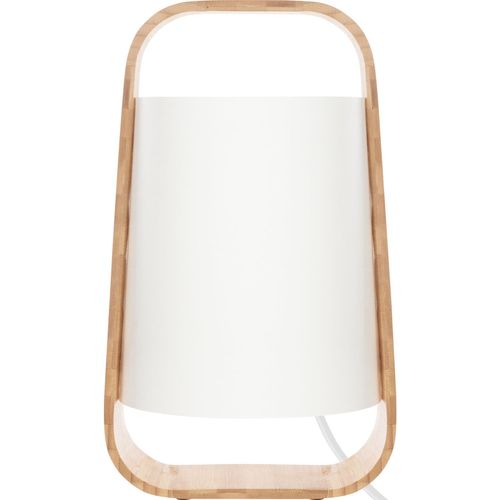 Lampe En Bambou Life - H. 35 Cm - Blanc