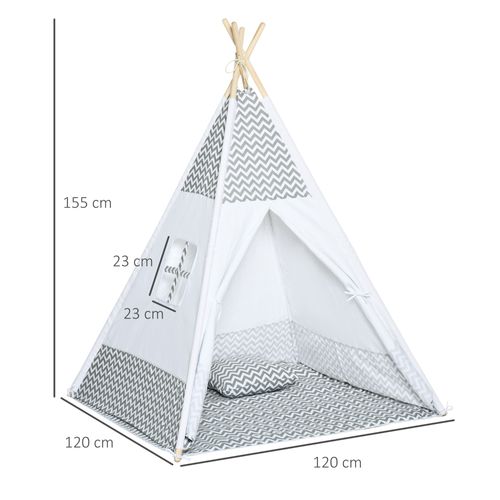 Tente Teepee Indien Pour Enfant Style Graphique