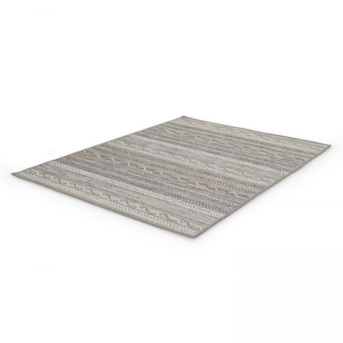 Tapis Rectangulaire En Polypropylène 120x160 Cm Gris