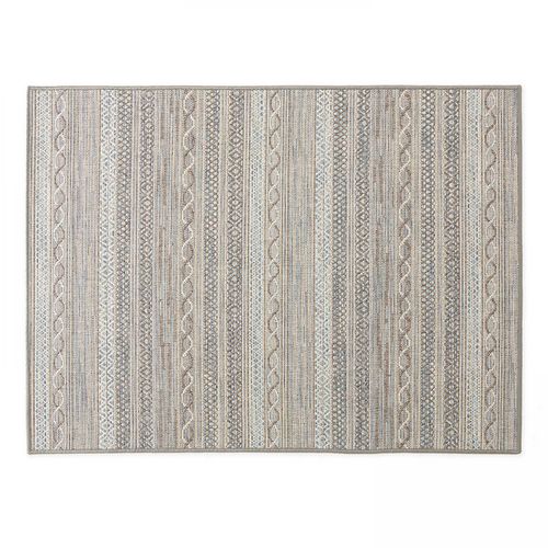 Tapis Rectangulaire En Polypropylène 120x160 Cm Gris