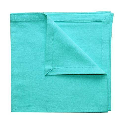 Serviette De Table Unie Et Colorée - 40x40 Cm - Bleu Azur