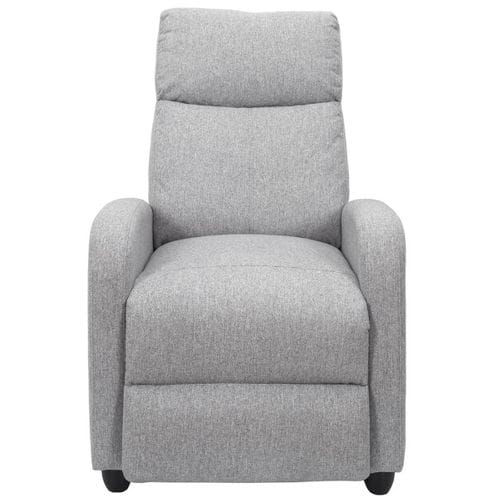 Fauteuil De Relaxation Matelassé Gris Clair - Sofen