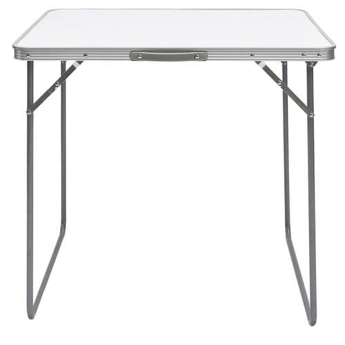 Table Pliante De Plein Air Plateau Blanc - Campani