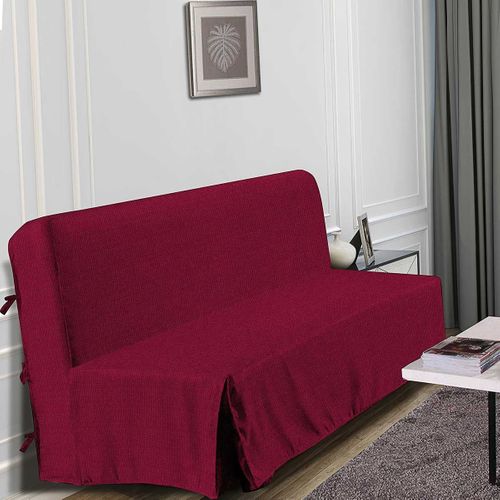 Housse De Clic Clac Fixation Par Nouettes - 200x140 Cm - Bordeaux