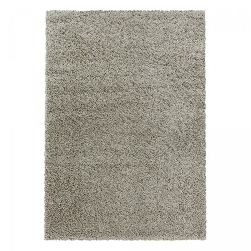 Tapis Poils Longs Shaggy 160x230 Rectangle Tissé Beige Motif Uni Uni I