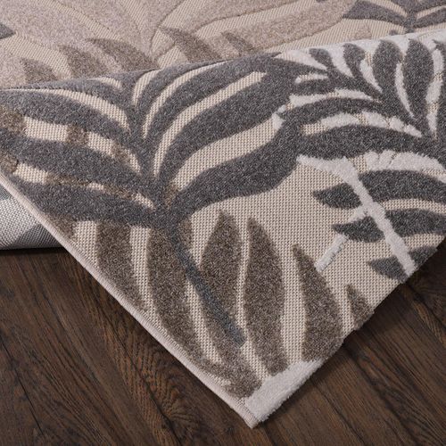 Tapis Extérieur 120x170 Tissé Kilim Crème Chimek