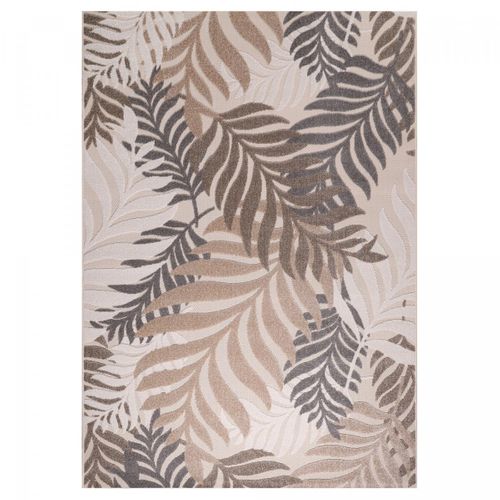 Tapis Extérieur 120x170 Tissé Kilim Crème Chimek