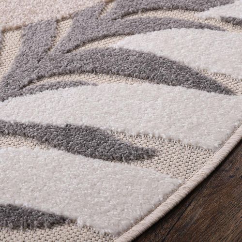 Tapis Extérieur 120x170 Tissé Kilim Crème Chimek