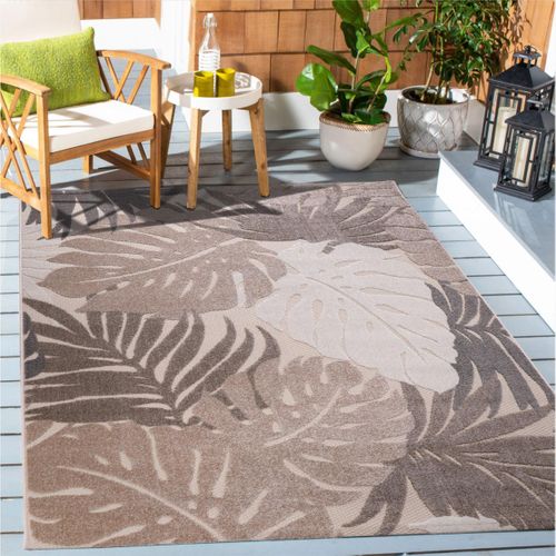 Tapis Extérieur 160x230 Tissé Kilim Beige Et Crème Chimeki