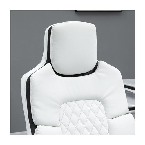 Fauteuil De Gamer Blanc et Noir