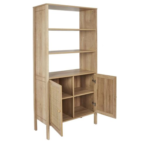 Buffet 2 Portes En Bois "bali" 163cm Naturel