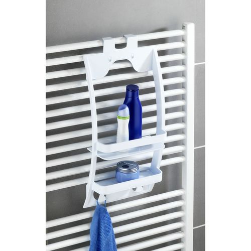 Etagère De Douche Universelle Urtop - L. 26 X L. 54,5 Cm - Blanc