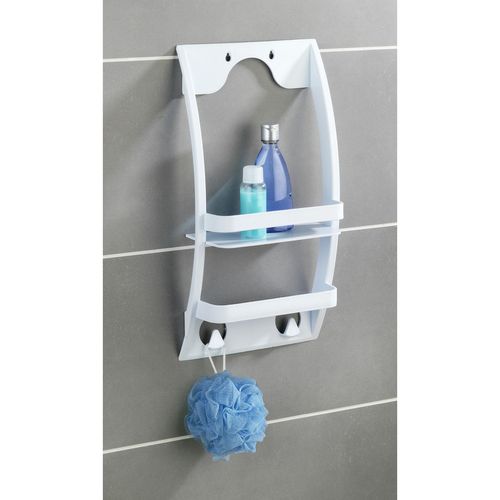 Etagère De Douche Universelle Urtop - L. 26 X L. 54,5 Cm - Blanc