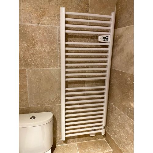 Sèche Serviette Électrique Montana Blanc Aluminium 750w