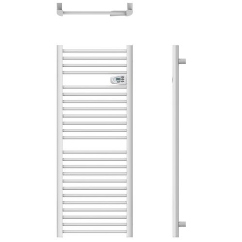 Sèche Serviette Électrique Montana Blanc Aluminium 750w