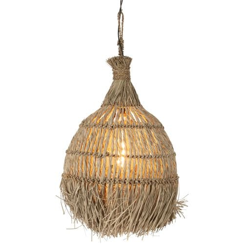 Suspension Bois Clair Herbiers Marins 49,5x49,5x70cm