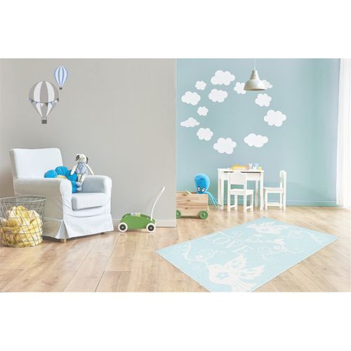 Tapis Enfant Bambini 400 Rond Ø 160 Cm Bleu