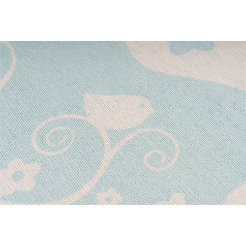 Tapis Enfant Bambini 400 Rond Ø 160 Cm Bleu