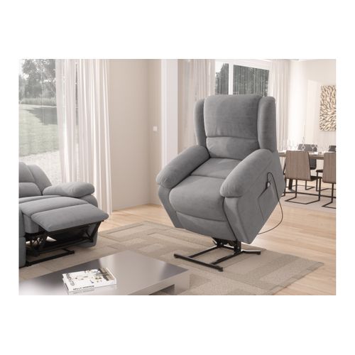 Relaxxo - Fauteuil De Relaxation Releveur Électrique 1 Place En Microfibre Leo