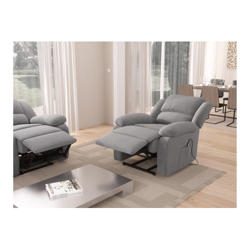 Relaxxo - Fauteuil De Relaxation Releveur Électrique 1 Place En Microfibre Leo