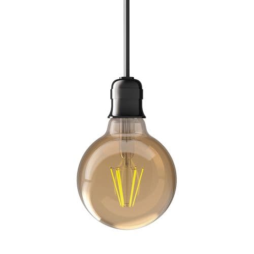 Ampoule LED vintage Globe E27  Ambrée