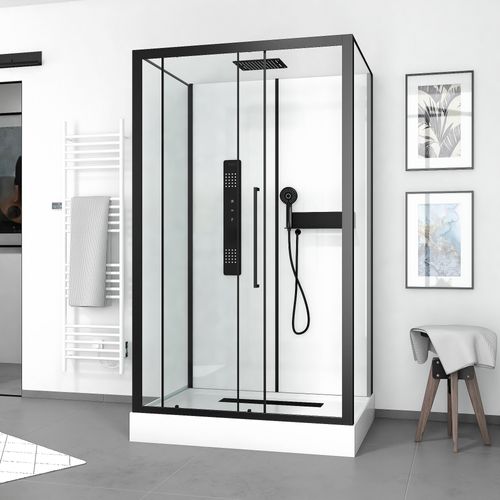 Cabine De Douche Rectangle - 90x115x217 Cm - Factory 2 Rectangle