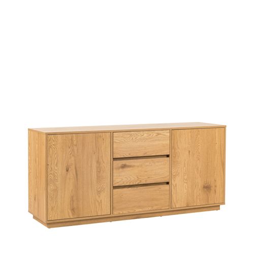 Buffet 2 Portes, 3 Tiroirs En Bois L180cm