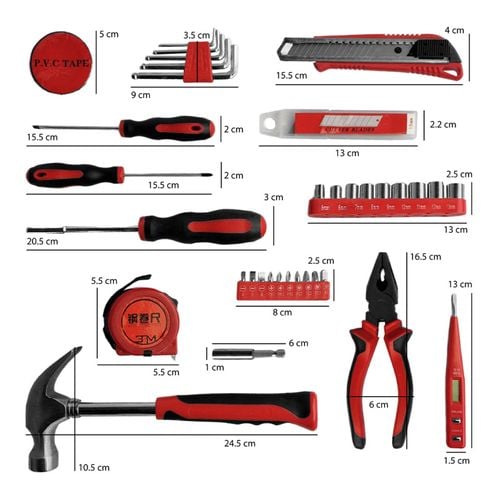 Boîte à Outils 45 Pièces - Bob Tools