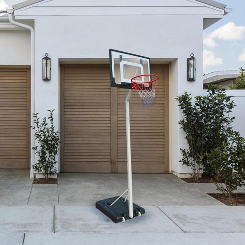 Panier De Basket Charlotte Noir Hauteur Réglable 2m10 à 2m60