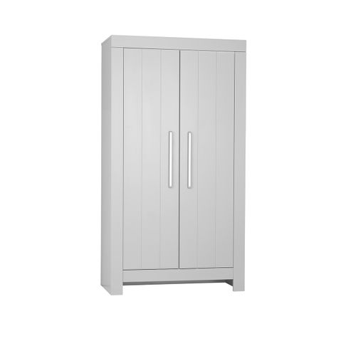 Commode à Langer Et Armoire 2 Portes Calmo - Gris