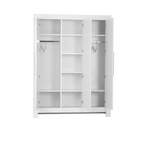 Armoire 3 Portes Calmo - Blanc