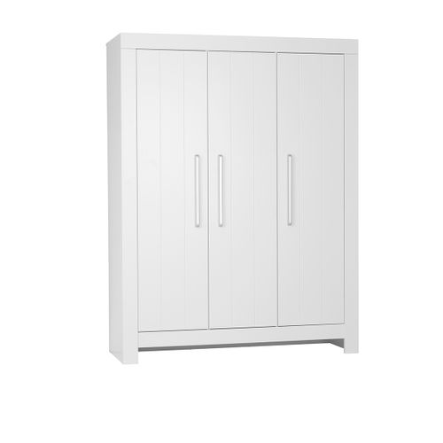 Armoire 3 Portes Calmo - Blanc