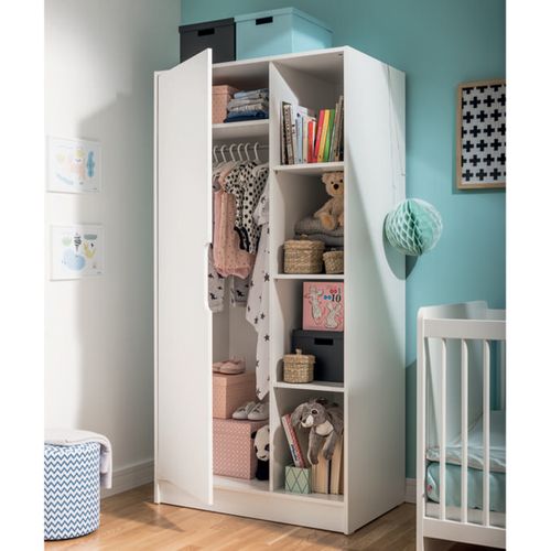 Armoire 1 Porte Maxim - Blanc